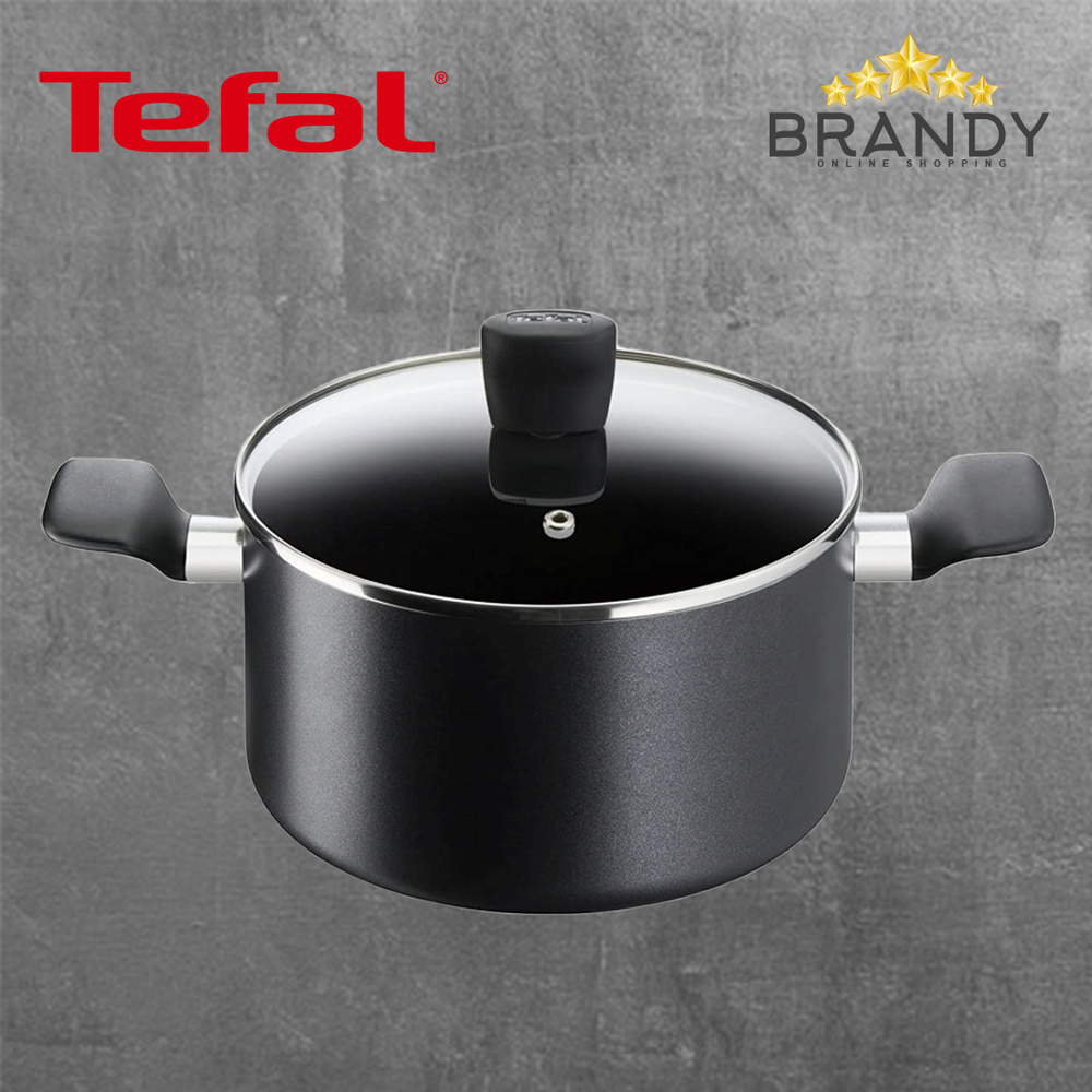 Super Cook Pot Non-Stick Aluminum with Glass Lid