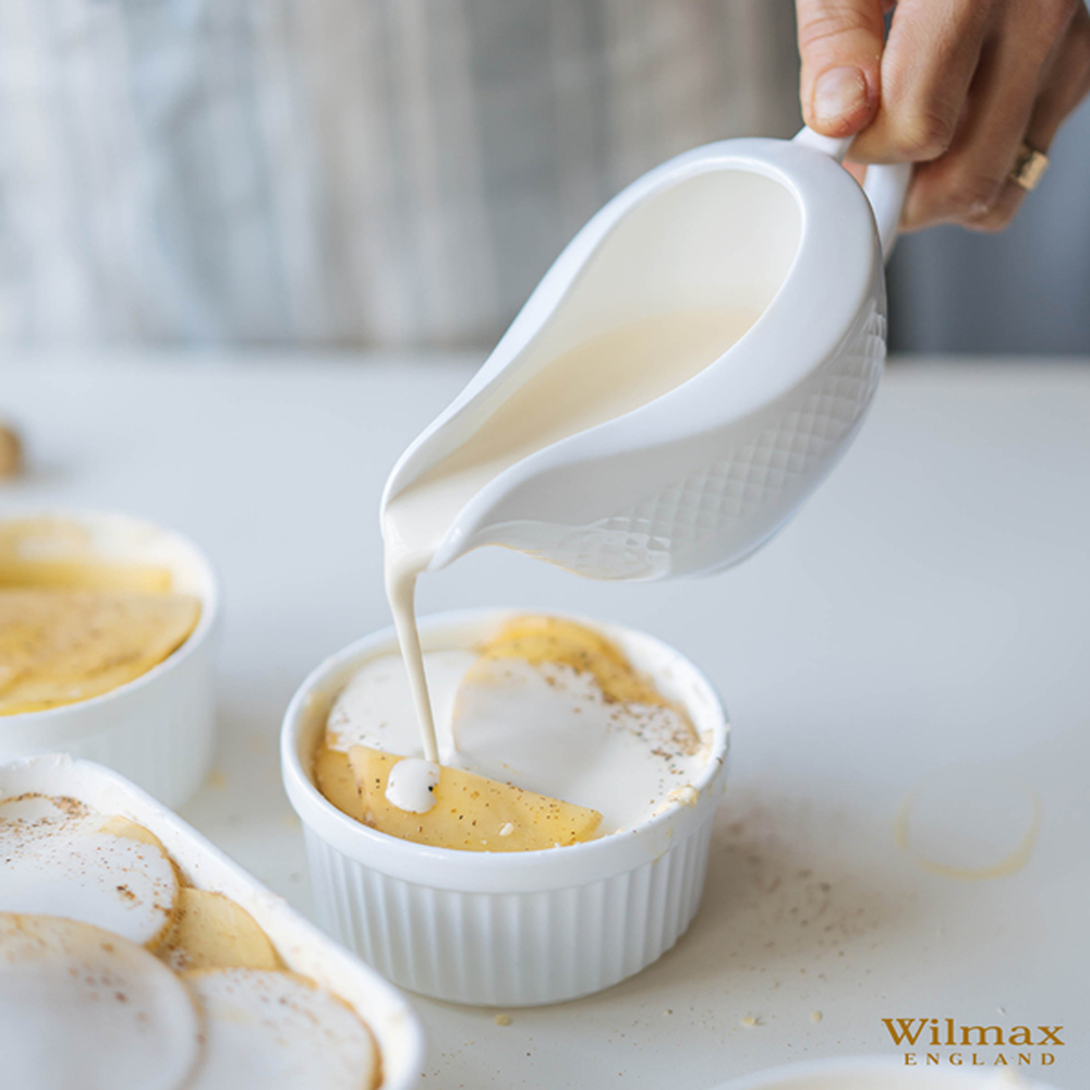 Julia Sauce Boat 230ml Porcelain Serveware