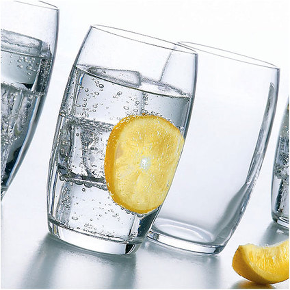 Versailles Long Cups Set 6pcs, 37cl Glass Drinkware
