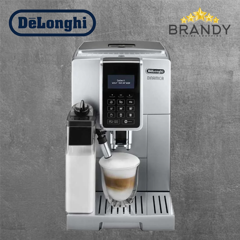 Dinamica Full Automatic Espresso Maker ECAM350.75S Silver Coffee Machine