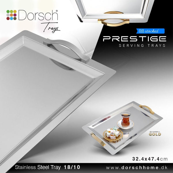 Prestige Stainless Steel Serving Tray