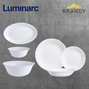 Feston White Dinner Set 46pcs