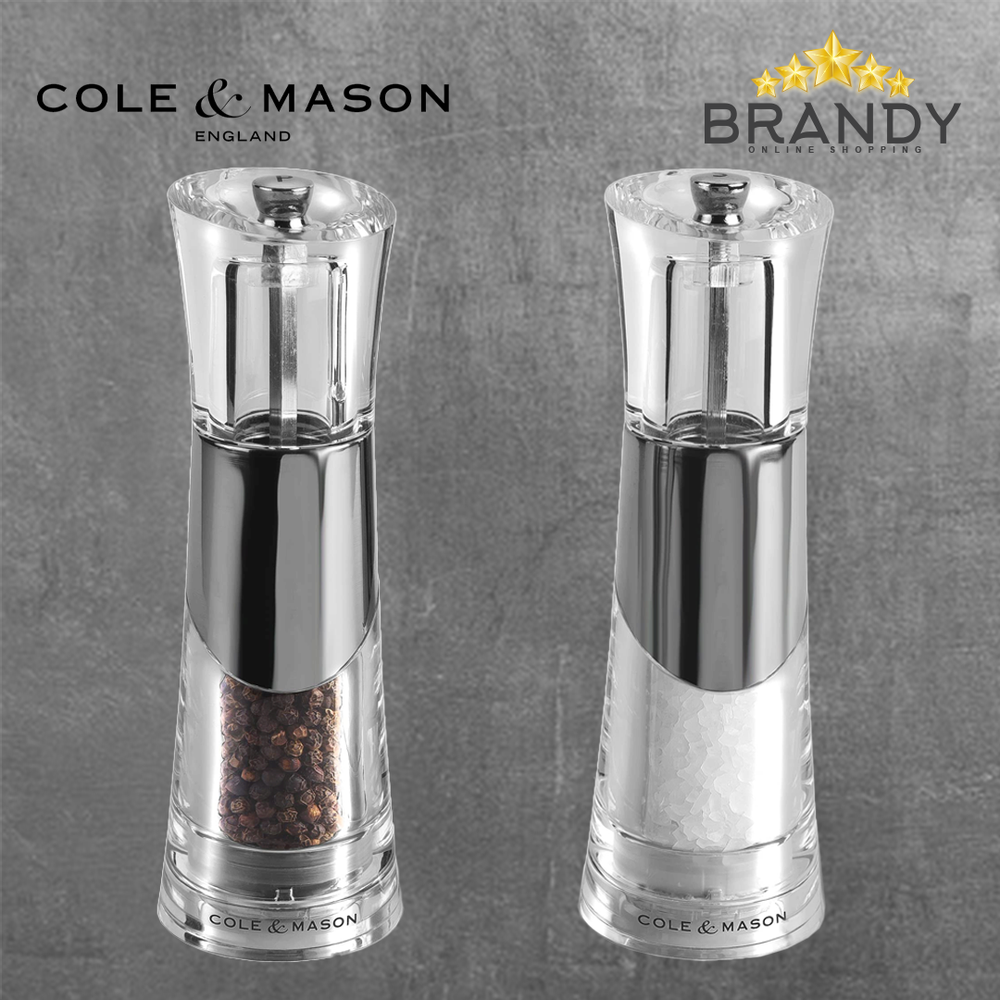 Bobbi Salt & Pepper Grinders Set 2pcs