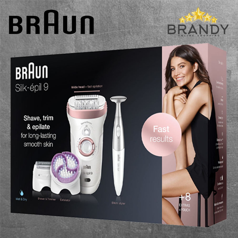 Silk-Epil 9-980 Epilator with SensoSmart Technology
