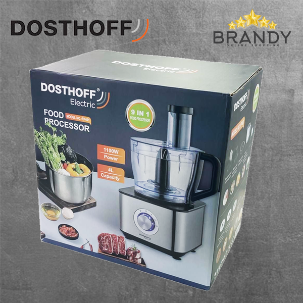 Food Processor 4L FP401 with 9-in-1 Functionality
