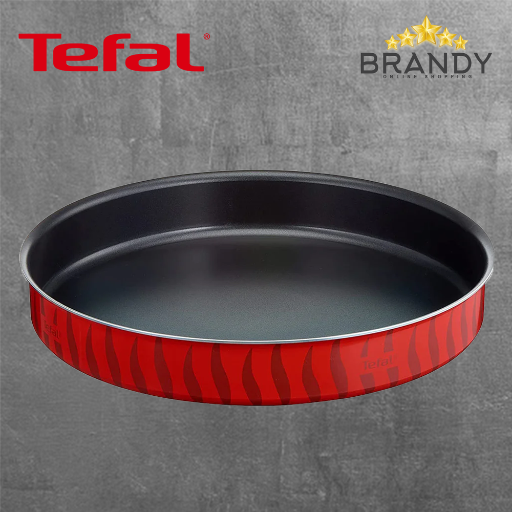Tempo Flame Round Tray - Non-Stick Aluminum Oven Tray