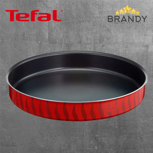 Tempo Flame Round Tray - Non-Stick Aluminum Oven Tray