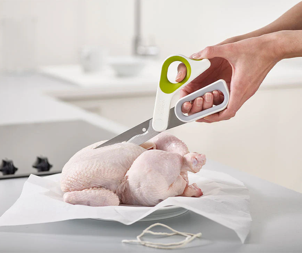 PowerGrip Green Kitchen Scissors