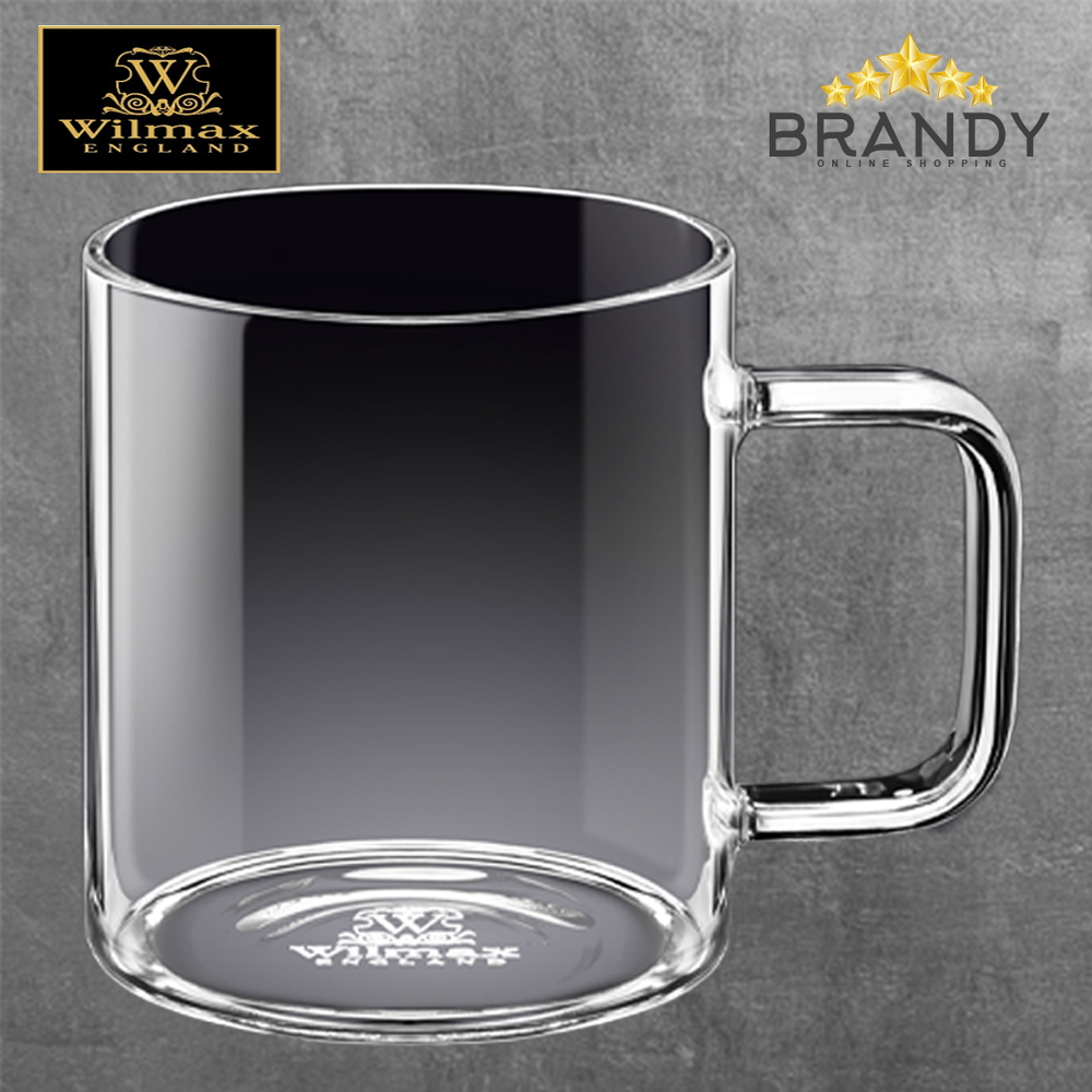 Glass Mugs 320ml Set of 6