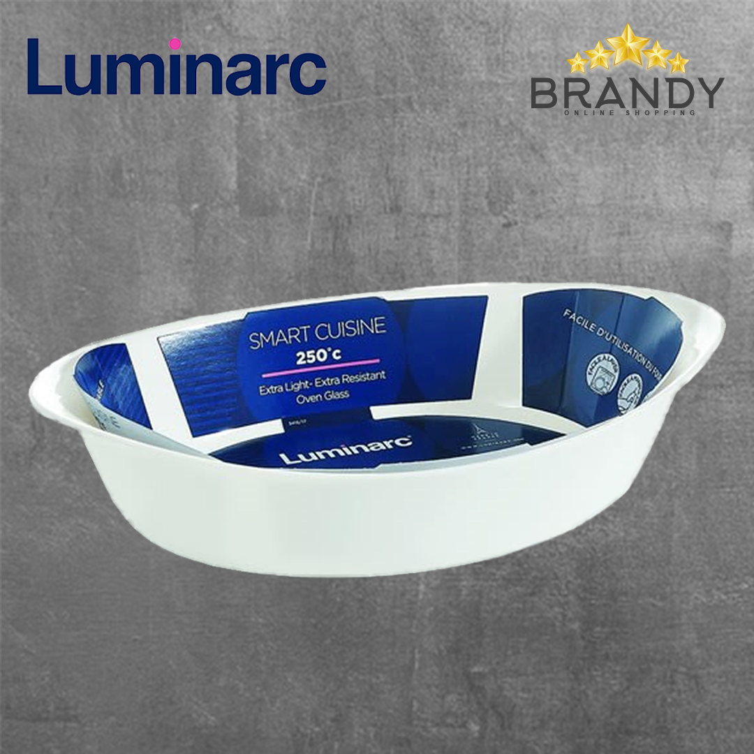 Luminarc Smart Cuisine Oval Roasters Opal Oven to Table Dishes 4 Sizes