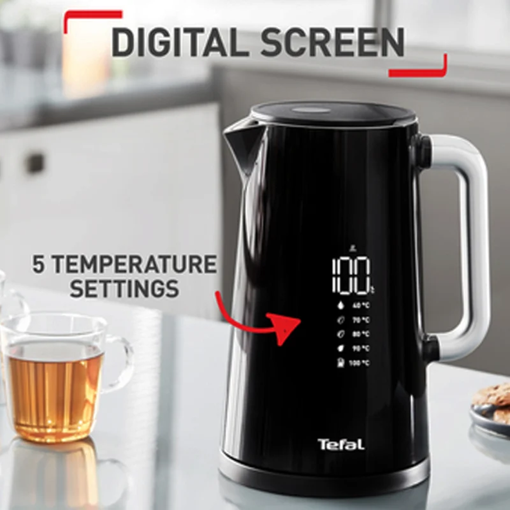 Smart'n Light Kettle 1.5L KO853840 with Temperature Control