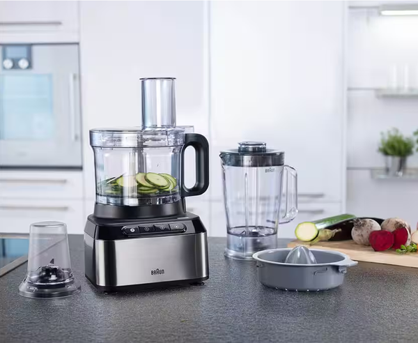 Food Processor FP3233SI 800W 2.1L Silver & Black