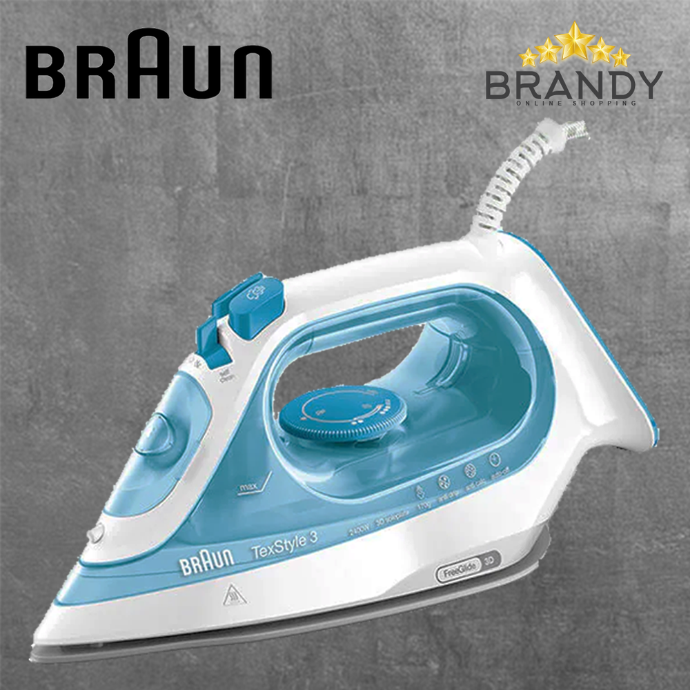 Steam Iron SI3053BL with Non-Stick Ceramic Soleplate