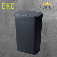 EKO Hana Sensor Bin EK6226 50L Touchless Trash Can Black