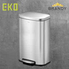 EKO Oli-Cube Pedal Bin 45L EK9360MT Matt Brushed Stainless