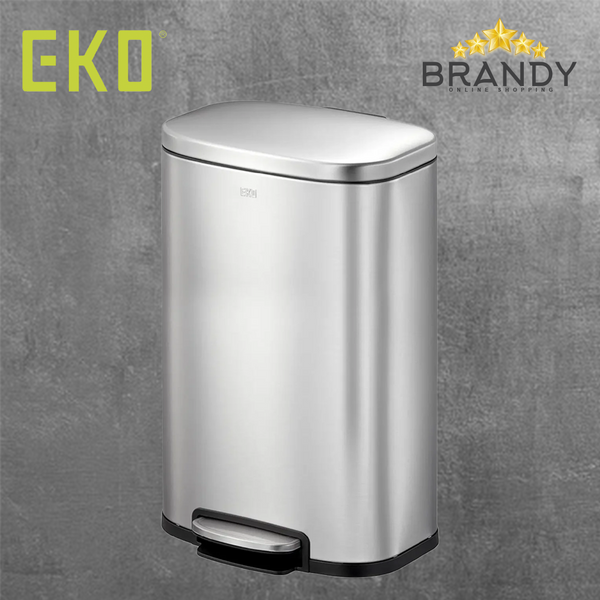 Oli-Cube Pedal Bin Matt Stainless - 45L