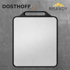 Dosthoff Stainless Steel Double-Sided Cutting Board 34 x 28 cm
