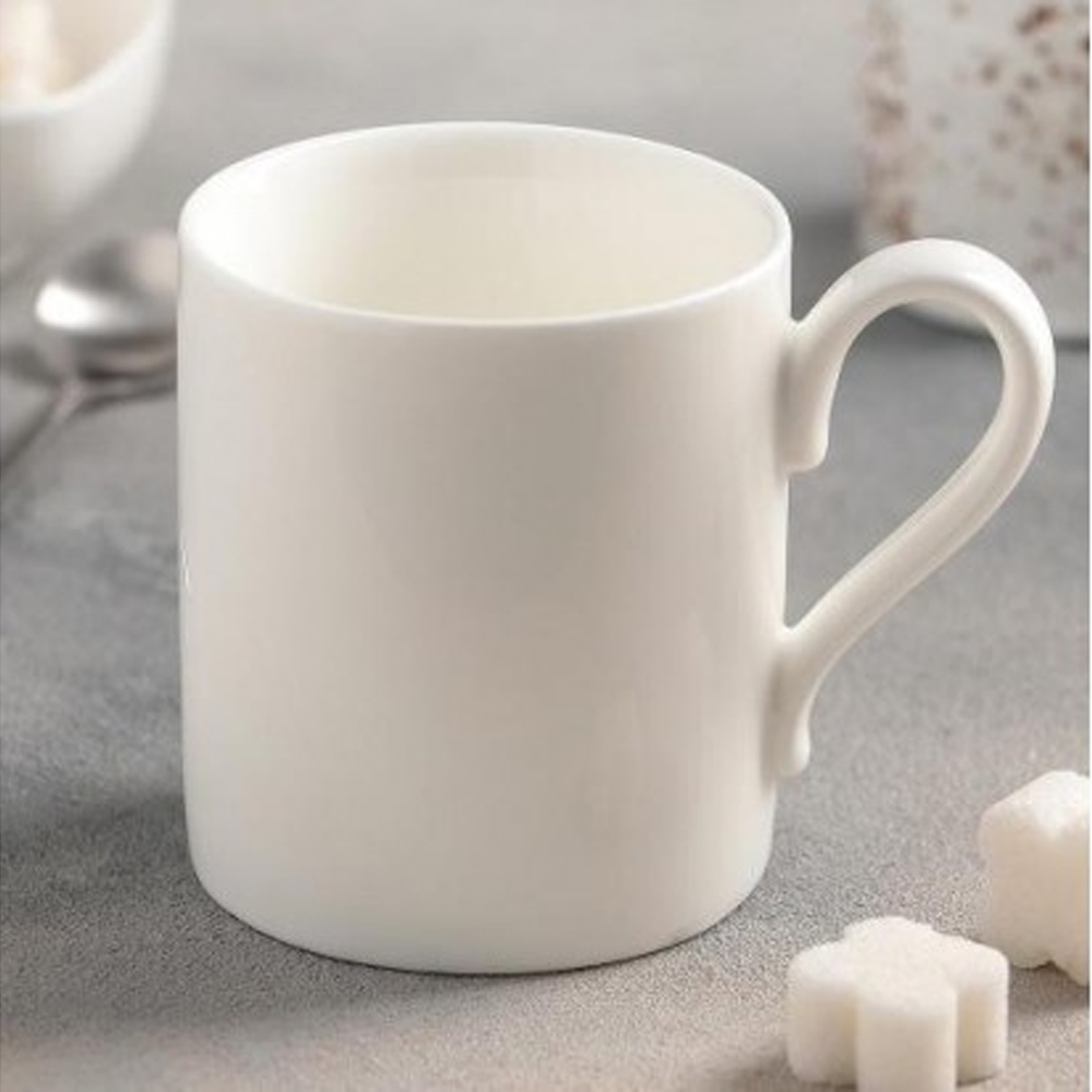 Porcelain Mug 300ml with Elegant Design