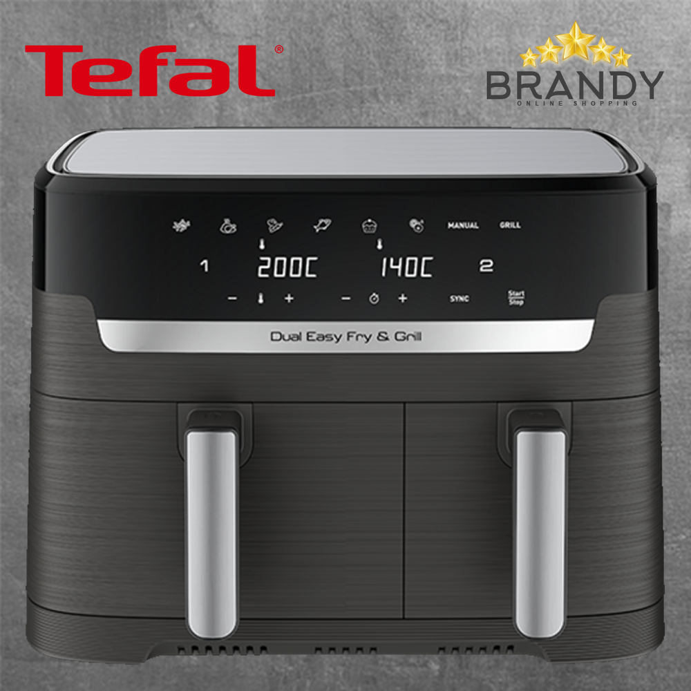 Dual Easy Fry Digital 11L EY9428GO with Touch Screen