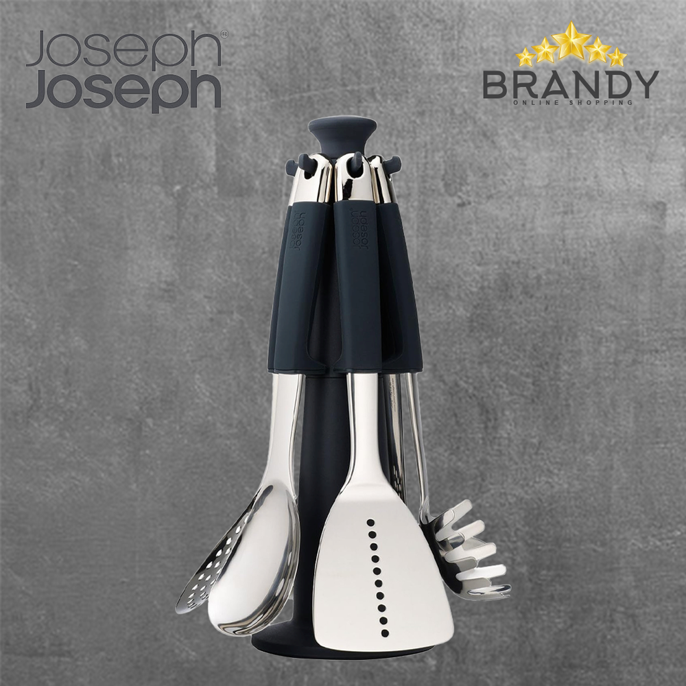 Elevate Steel Utensils Set With Stand