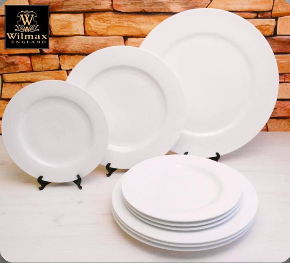Professional Dinner Set 18pcs Porcelain Plates