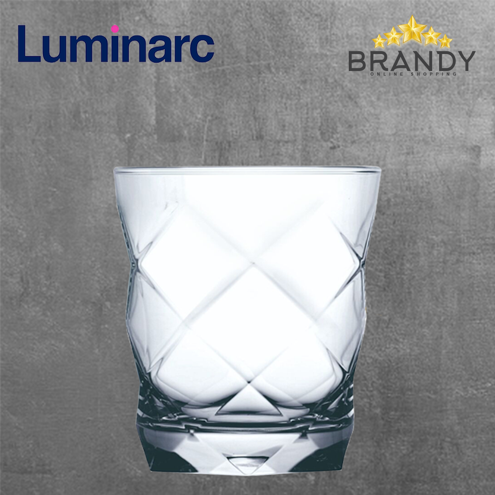 Louvre Short Cups Set 6pcs, 26cl Glass Drinkware