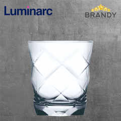 Louvre Short Cups Set 6pcs, 26cl Glass Drinkware