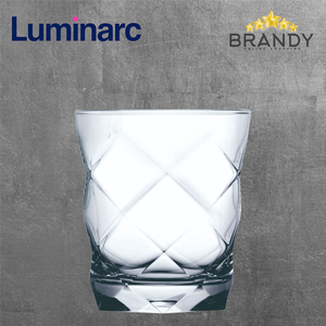 Louvre Short Cups Set 6pcs, 26cl Glass Drinkware