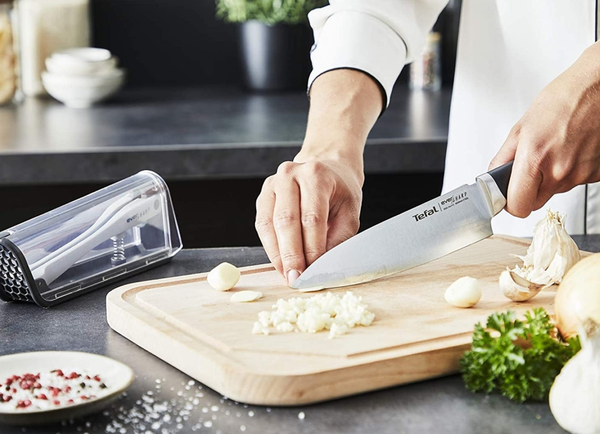 Comfort Chef Knife 16.5cm With Sharpener, Stainless Steel Blade, Ergonomic Handle