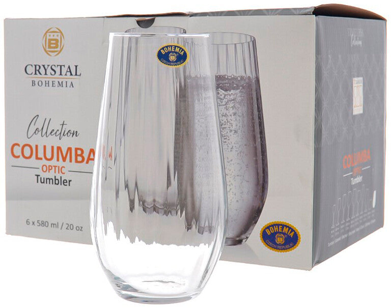 Columba Optic Long Cups Set 6pcs