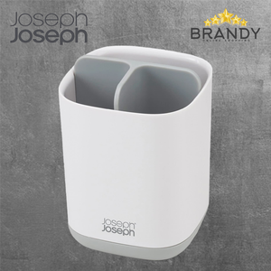 EasyStore Light Grey Toothbrush Holder