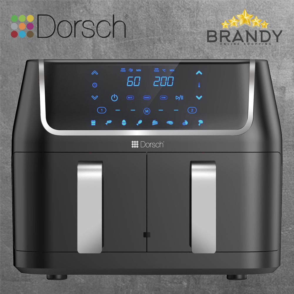 Dual Air Fryer Digital 9.6L AF800