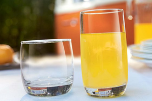 Vigne Short Cups Set 6pcs - Glass Drinkware 31cl