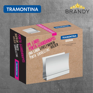 Quadrata Stainless Steel Napkin Holder