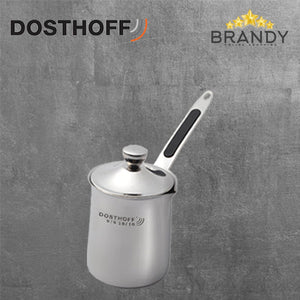Stainless Steel Coffee Pot, Silver, 6oz to 32oz