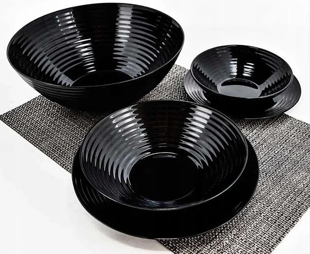 Harena Black Salad Bowl 27cm