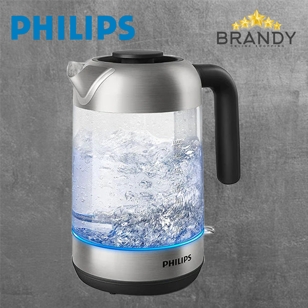 Glass Kettle HD9339 with Blue Light Indicator