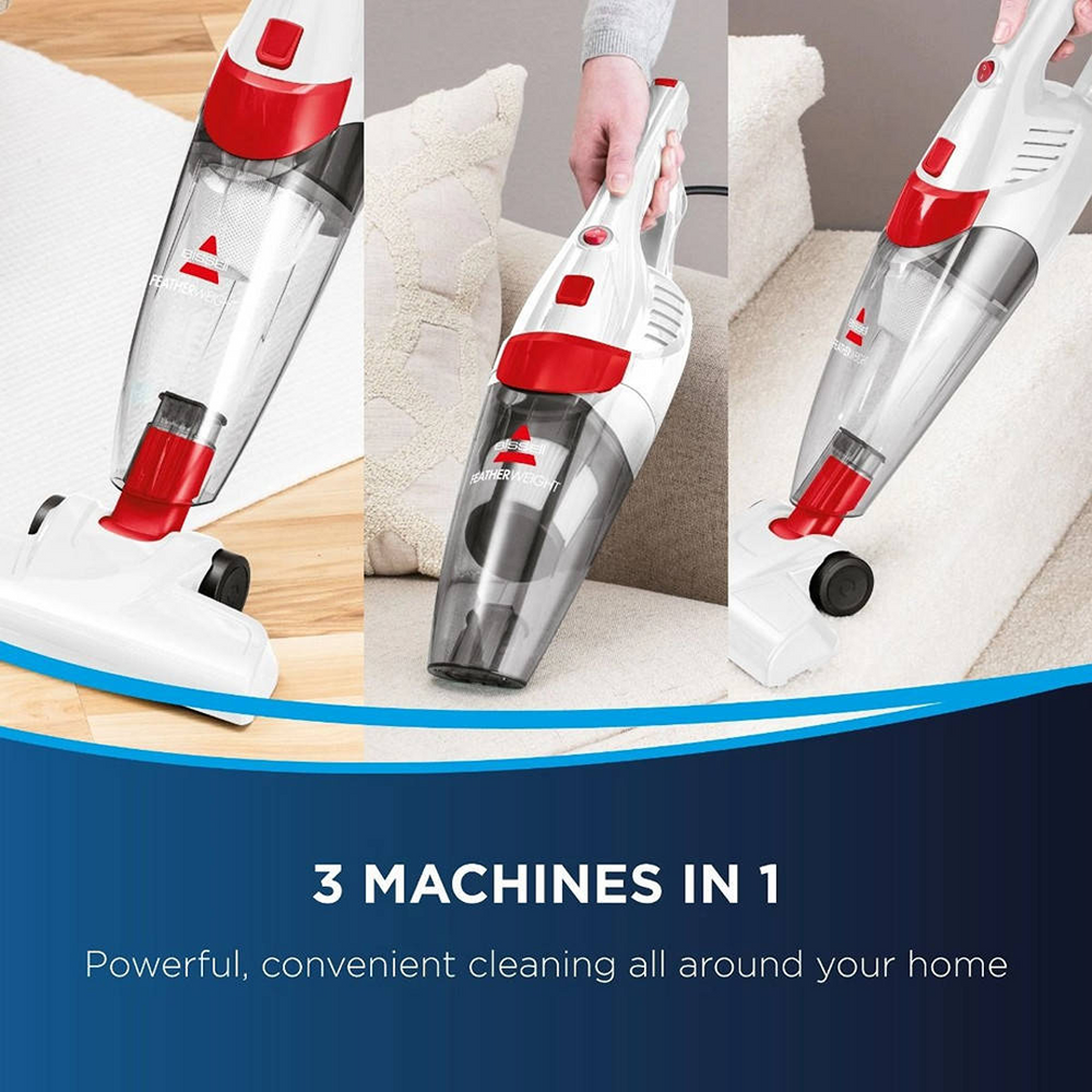 Featherweight White 2 in 1 Upright Vacuum Cleaner 2024C
