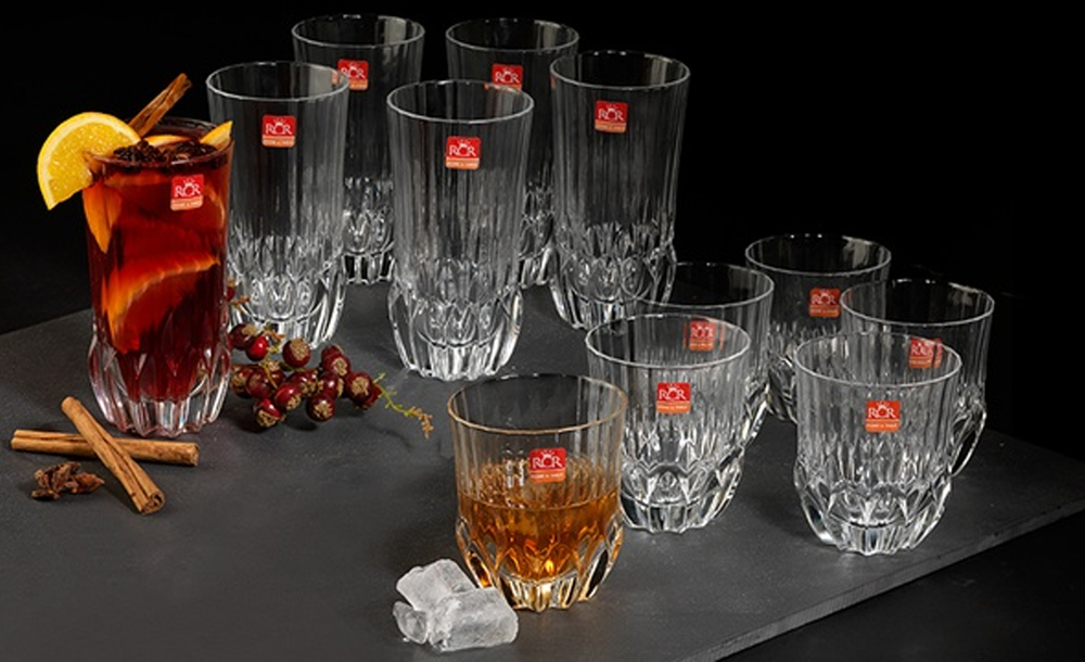 Adagio Long Cups 40cl Set 6pcs