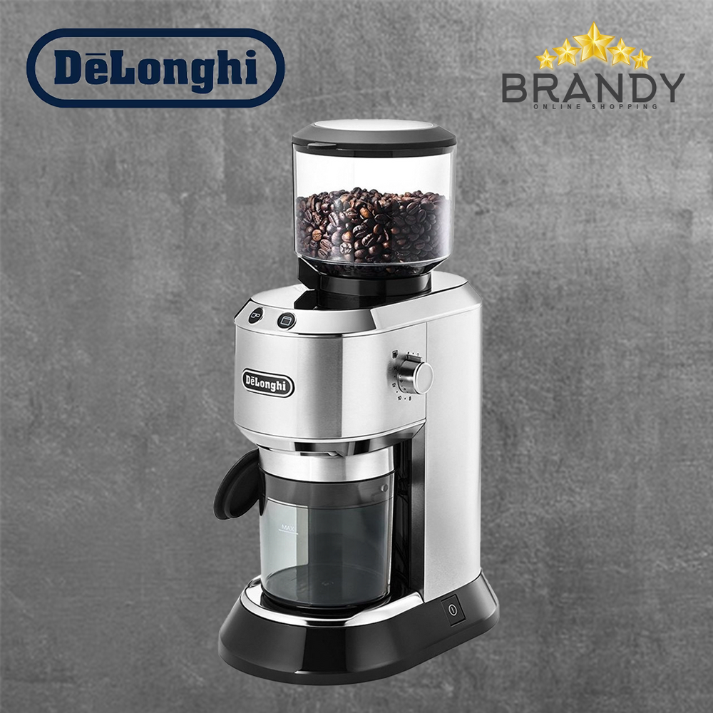 De'Longhi Dedica KG520M Conical Burr Coffee Grinder Silver