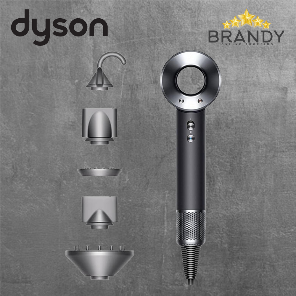 Supersonic Hair Dryer HD08 Black-Nickel