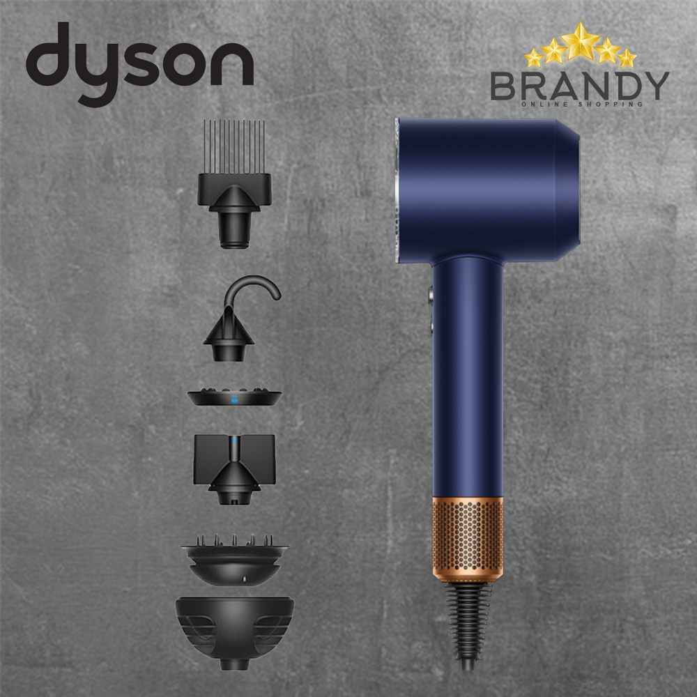 Supersonic Natural Prussian Blue Hair Dryer HD16 - Curly to Coily