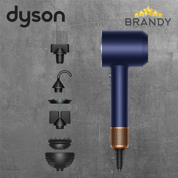 Supersonic Natural Prussian Blue Hair Dryer HD16 - Curly to Coily