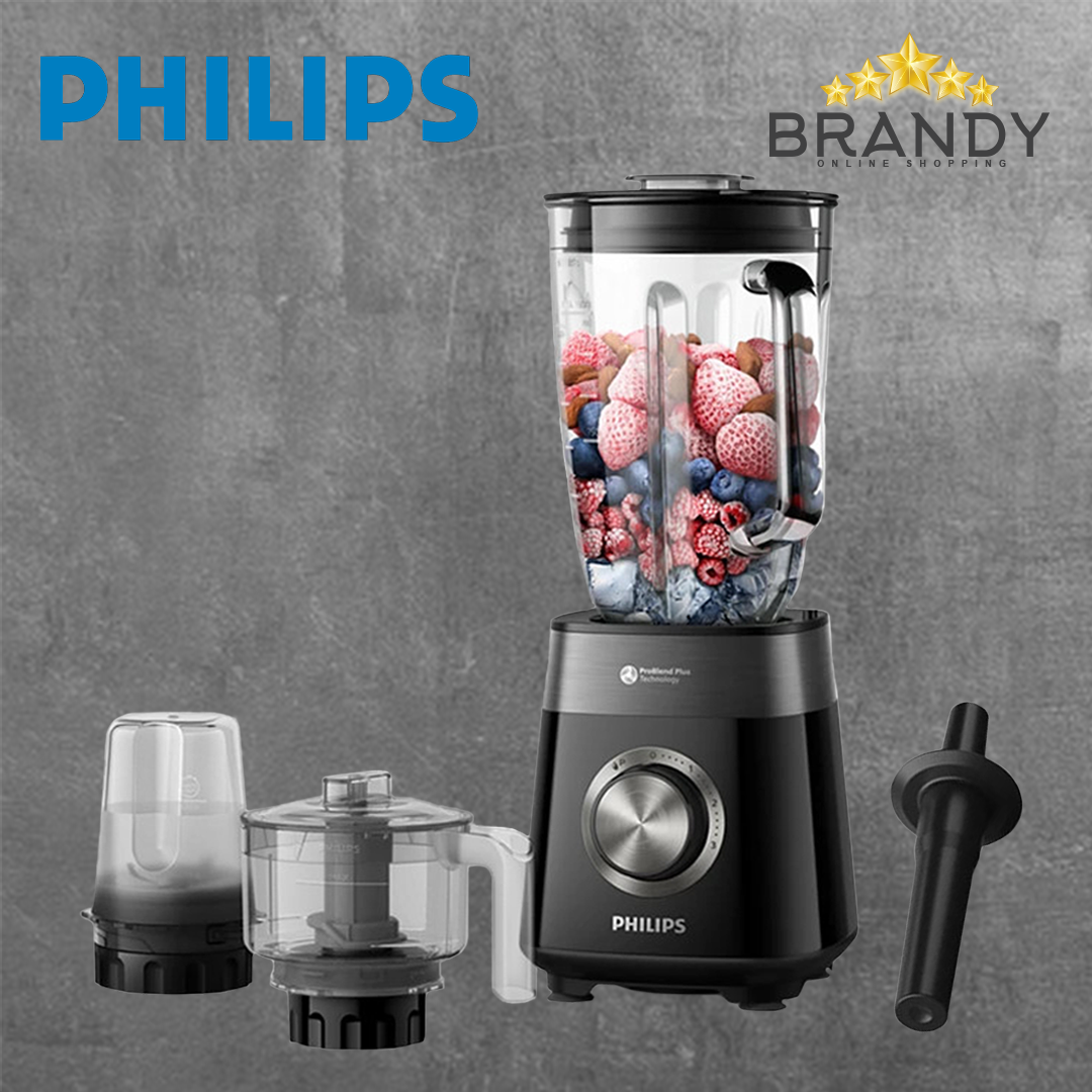 Philips 5000 Series Blender HR3033 00 1200W ProBlend Plus 2L Glass Jar philips-5000-series-blender-hr3033-00-1200w-problend-plus-2l-glass-jar
