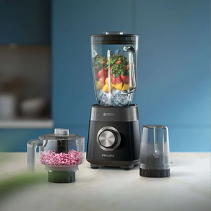 Philips 5000 Series Blender HR3033/00 1200W ProBlend Plus 2L Glass Jar