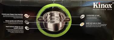 Kinox Stainless Steel Steamer Pots 18/10 Induction-Ready