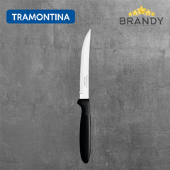 Tramontina Ipanema Steak Knife Set 12-Piece Stainless Steel Black