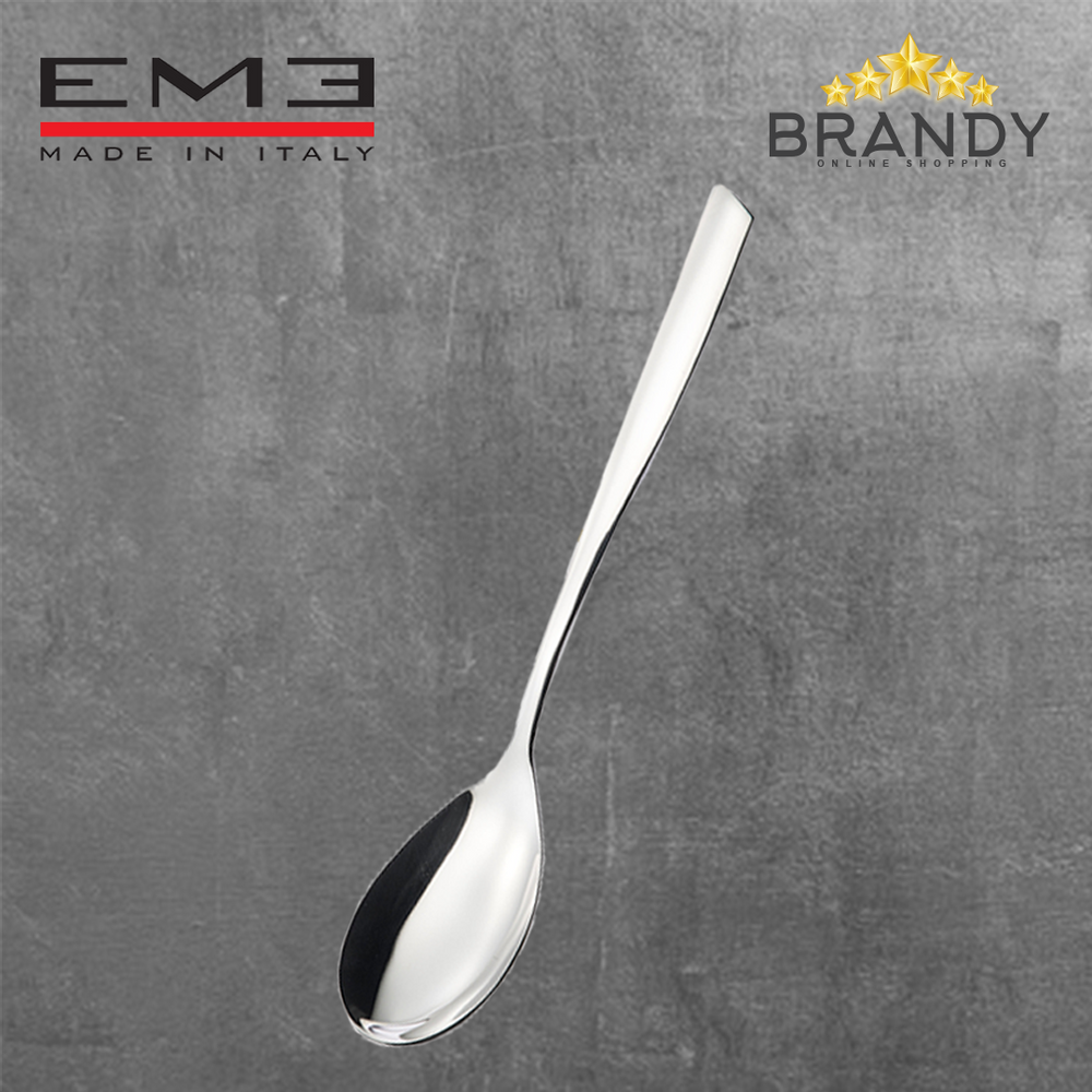 EME Eleven Serving Spoon 18/10 Stainless Steel Mirror 253 mm