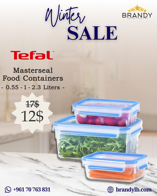 Masterseal Set 3 Food Containers