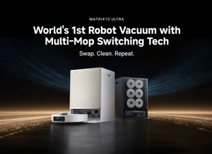 Dreame Robot Vacuum Cleaner Matrix10 Ultra White Multi Mops 30,000Pa